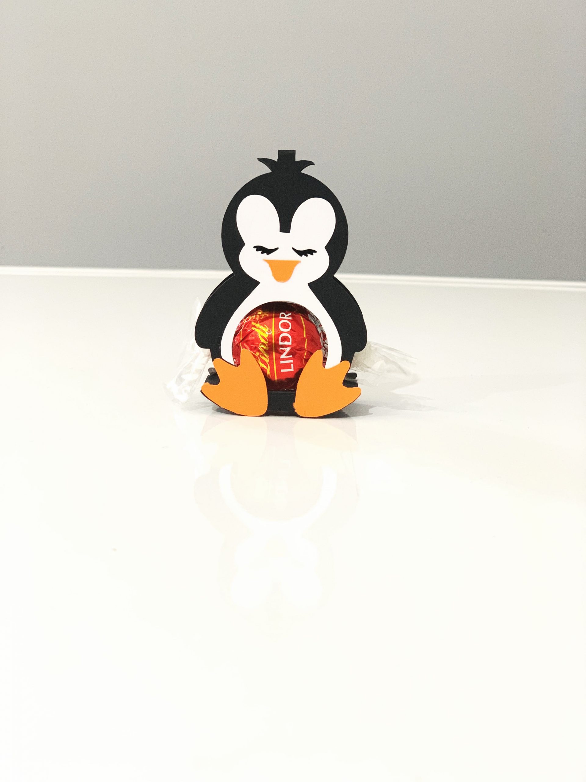 Penguin egg holder, chocolate holder, cut files, new year